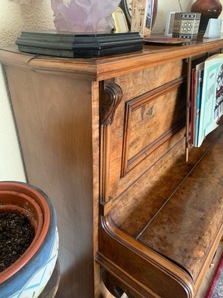 Piano antiguo de madera