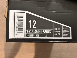 Scarpe Under Armour originali numero 46