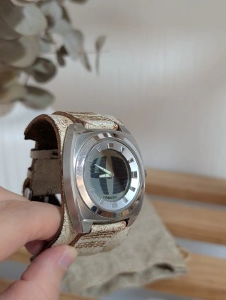 Fossil Big Tic BG-2061 Reloj Beige/Plata