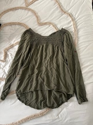 Blusa verde Talla M-L