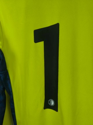 Camiseta Feyenoord Adidas Manga Larga Amarilla
