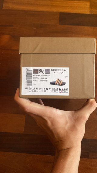Ciabatte Burberry Beige/Nero