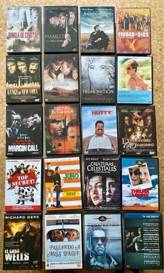 DVDs Películas Varias (Acción, Comedia, Drama