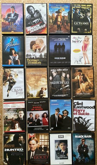 DVDs Películas Varias (Acción, Comedia, Drama