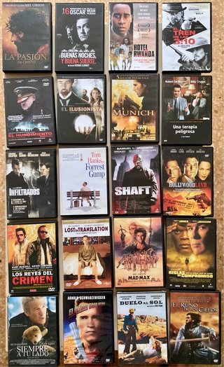 DVDs Películas Varias (Acción, Comedia, Drama