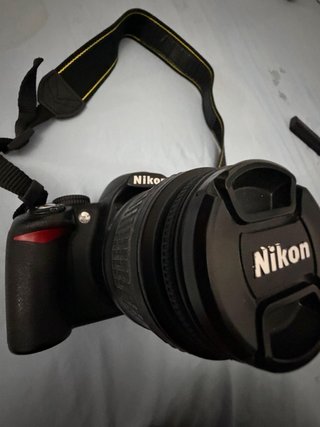 Cámara Nikon D3100 Negra