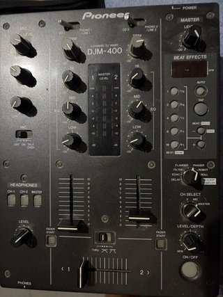 Mezclador DJ Pioneer DJM-400 Negro
