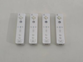 4 Mandos Wii Motion Plus Blancos