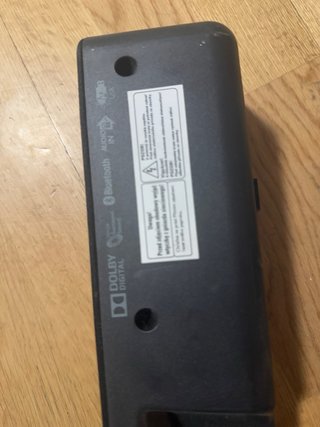 Barra de Sonido Philips Negra