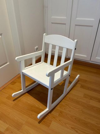 Mecedora Infantil IKEA SUNDVIK Blanca