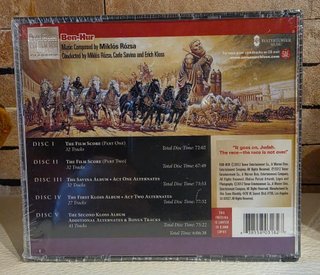 BANDA SONORA BEN-HUR - EDICIÓN ESPECIAL DE 5 CDs
