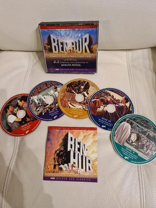 BANDA SONORA BEN-HUR - EDICIÓN ESPECIAL DE 5 CDs