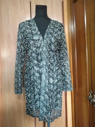 Chaqueta fiesta pedrería + regalo