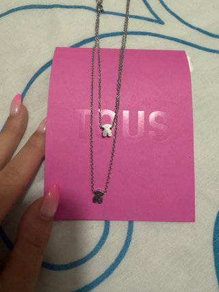 Collar Tous Oso Plata