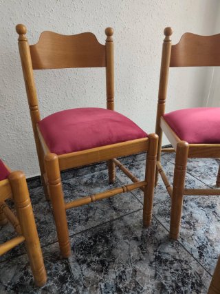 Juego de 4 sillas de comedor