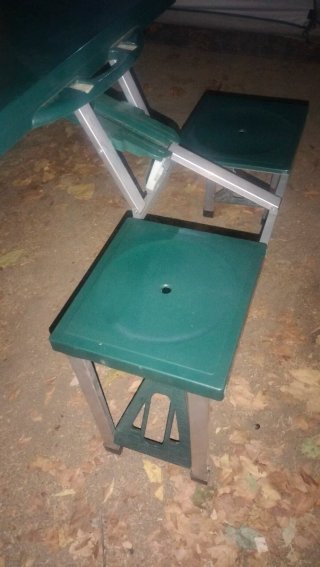 Mesa Camping Plegable Portátil
