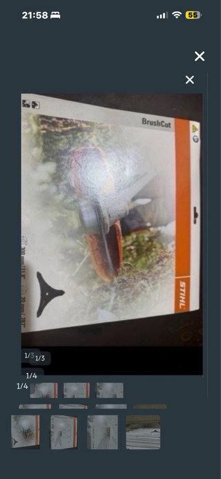 Lote 10 Discos Desbrozadora Stihl 300mm