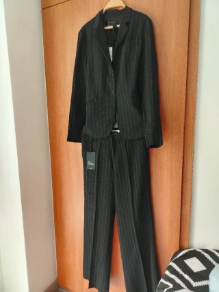 Traje Zara Negro Elegante Sin Uso