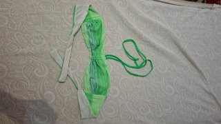 Bikini a fascia Calzedonia verde