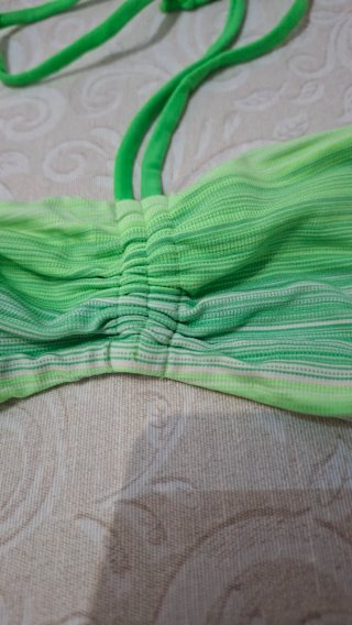 Bikini a fascia Calzedonia verde