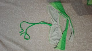Bikini a fascia Calzedonia verde