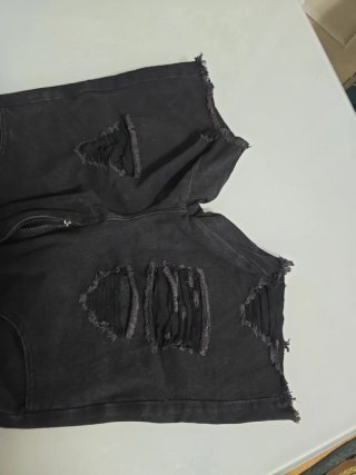 Pantalón corto negro Y12