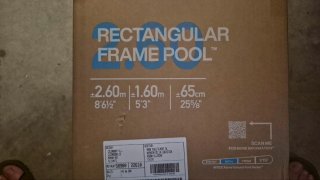 Piscina Rectangular Intex 2.60m