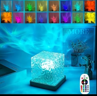 Lámpara Cubo Led Luces Mar