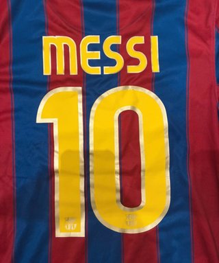 Camiseta FC Barcelona 09-10 Messi Nike original
