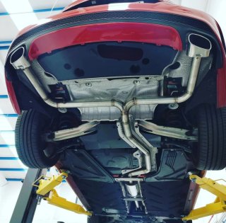 Escape completo ATR Inox + Downpipe Mercedes M270