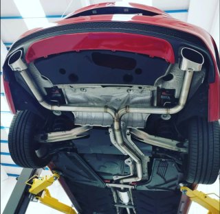 Escape completo ATR Inox + Downpipe Mercedes M270