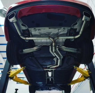 Escape completo ATR Inox + Downpipe Mercedes M270