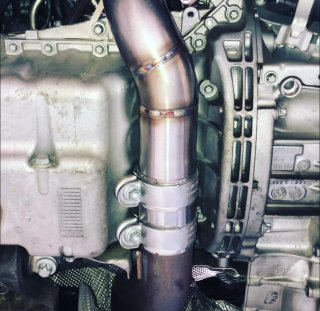Escape completo ATR Inox + Downpipe Mercedes M270