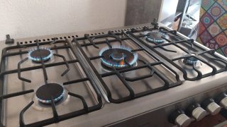 Hornillo con horno