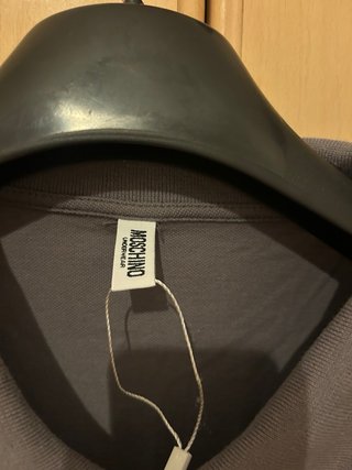 Polo Moschino Grigio