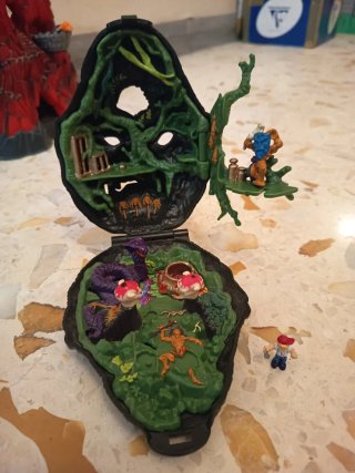 Mighty Max Guscio Scimmia Bluebird