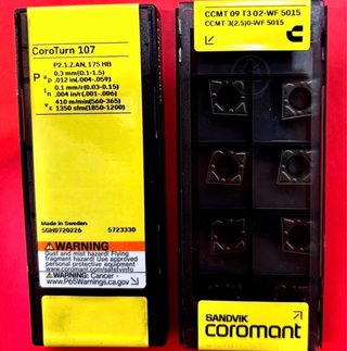 Plaquitas Torneado Sandvik Coromant CCMT