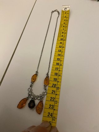 Collar Plata 925 y Ámbar