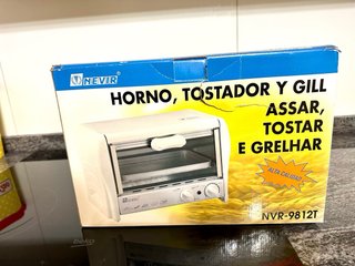 Horno Tostador Grill Nevir NVR-9812T