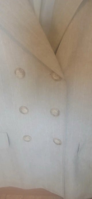 Traje 2 piezas crudo chaqueta y pantalón