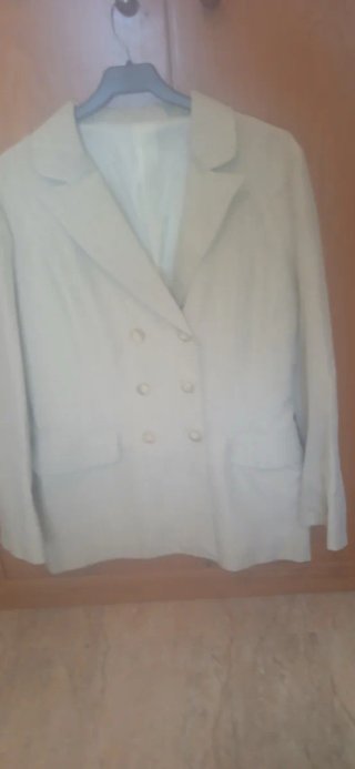 Traje 2 piezas crudo chaqueta y pantalón