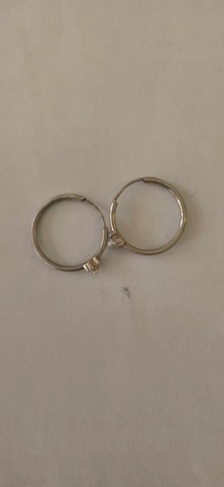 Pendientes Aro Plata Tous Perla