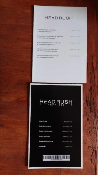 HeadRush FRFR-112 | Monitor Activo Profesional