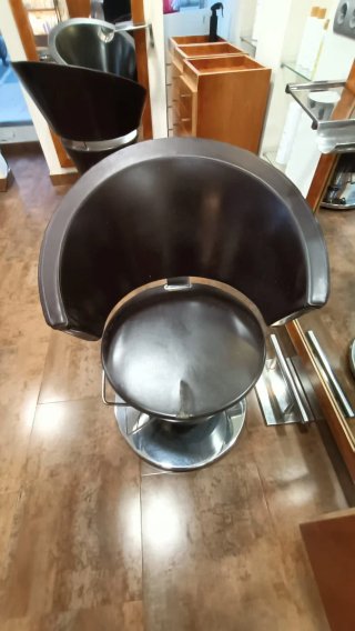 Sillón de peluquería para tapizar