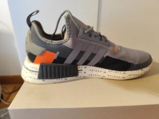 Zapatillas Adidas NMD R1 Gris Naranja