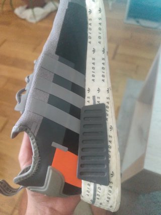 Zapatillas Adidas NMD R1 Gris Naranja