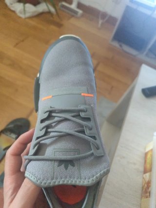 Zapatillas Adidas NMD R1 Gris Naranja