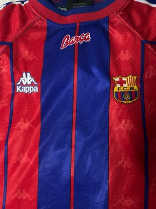 Camiseta FC Barcelona 1997-1998 Kappa Pajuelo 8