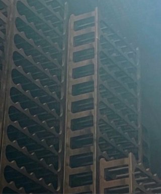 Botellero vino apilable bodega (6 botellas)