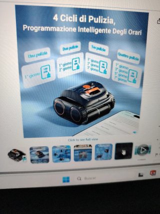 Robot Limpiafondos Piscina Winny C1 Inteligente